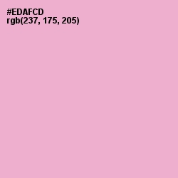 #EDAFCD - Illusion Color Image