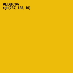 #EDBC0A - Corn Color Image