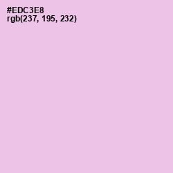 #EDC3E8 - French Lilac Color Image
