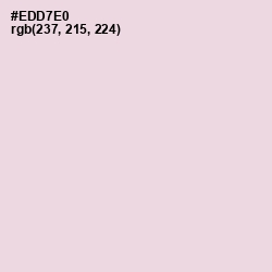#EDD7E0 - Snuff Color Image