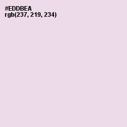 #EDDBEA - Snuff Color Image