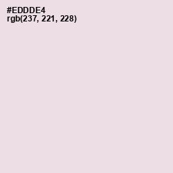 #EDDDE4 - Snuff Color Image