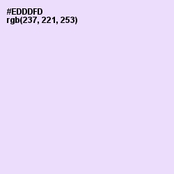 #EDDDFD - Snuff Color Image