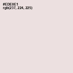 #EDE0E1 - Ebb Color Image