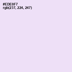 #EDE0F7 - Prim Color Image