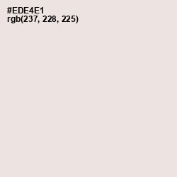 #EDE4E1 - Ebb Color Image