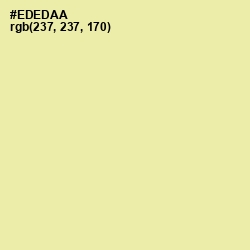 #EDEDAA - Double Colonial White Color Image