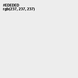 #EDEDED - Gallery Color Image