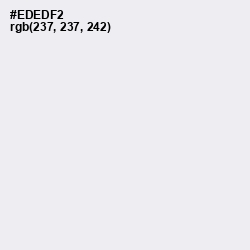 #EDEDF2 - Athens Gray Color Image