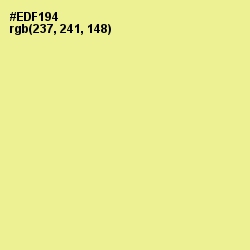 #EDF194 - Jonquil Color Image