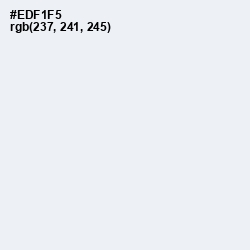 #EDF1F5 - Athens Gray Color Image