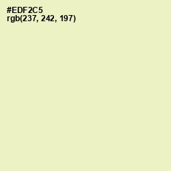 #EDF2C5 - Tusk Color Image