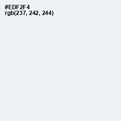 #EDF2F4 - Porcelain Color Image