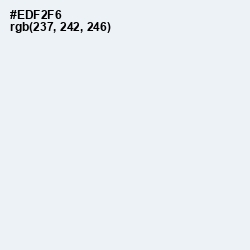 #EDF2F6 - Aqua Haze Color Image