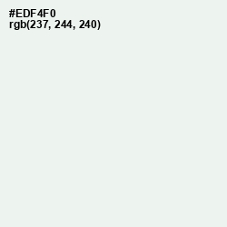 #EDF4F0 - Porcelain Color Image