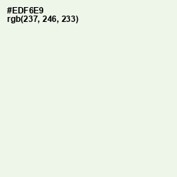 #EDF6E9 - Panache Color Image