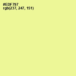 #EDF797 - Jonquil Color Image