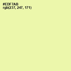 #EDF7AB - Tidal Color Image