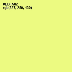 #EDFA82 - Honeysuckle Color Image