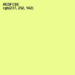 #EDFC8E - Honeysuckle Color Image