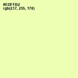 #EDFFB2 - Tidal Color Image