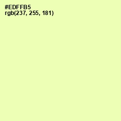 #EDFFB5 - Tidal Color Image