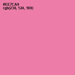 #EE7CA9 - Persian Pink Color Image