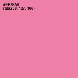 #EE7FA6 - Persian Pink Color Image
