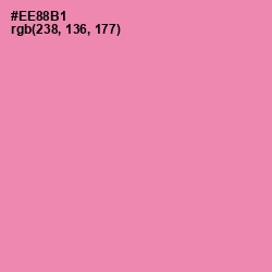 #EE88B1 - Carissma Color Image