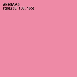 #EE8AA5 - Carissma Color Image