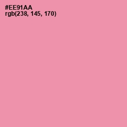 #EE91AA - Mauvelous Color Image