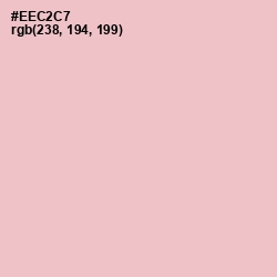 #EEC2C7 - Pink Flare Color Image
