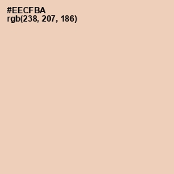 #EECFBA - Just Right Color Image