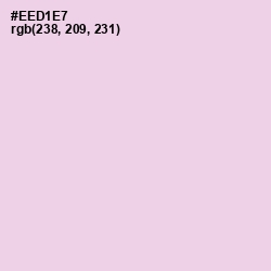 #EED1E7 - Snuff Color Image