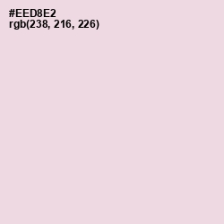 #EED8E2 - Snuff Color Image