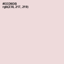 #EED9DB - Bizarre Color Image