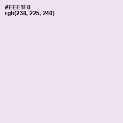 #EEE1F0 - Prim Color Image