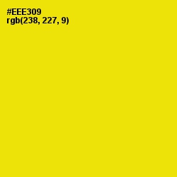 #EEE309 - Turbo Color Image