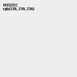 #EEEFEC - Gallery Color Image