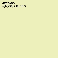 #EEF0BB - Fall Green Color Image