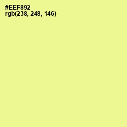 #EEF892 - Jonquil Color Image