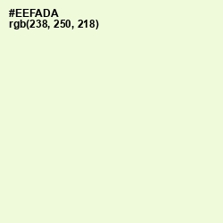 #EEFADA - Frost Color Image