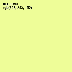 #EEFD98 - Jonquil Color Image