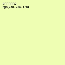 #EEFEB2 - Tidal Color Image