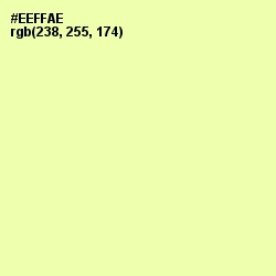 #EEFFAE - Tidal Color Image