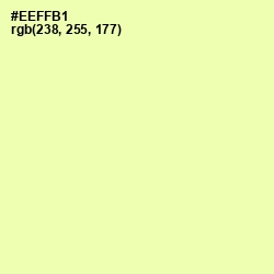 #EEFFB1 - Tidal Color Image