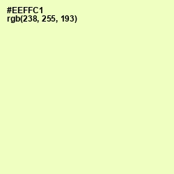 #EEFFC1 - Tusk Color Image