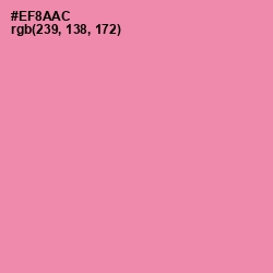 #EF8AAC - Carissma Color Image