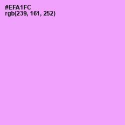 #EFA1FC - Mauve Color Image