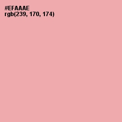 #EFAAAE - Cornflower Lilac Color Image